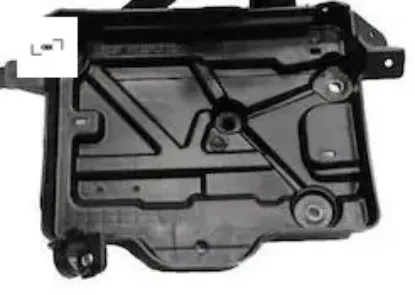 Akü alt taşıyıcı plastiği fiorino linea 51805522 oek 51882375/ 51882378/ 51882387/ 6545.Sn resmi