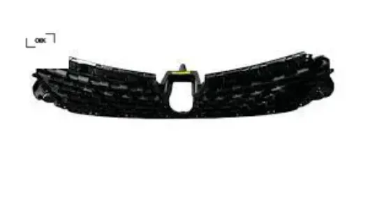 Ön tampon ızgarası clıo v aynalı oek 622565611r resmi