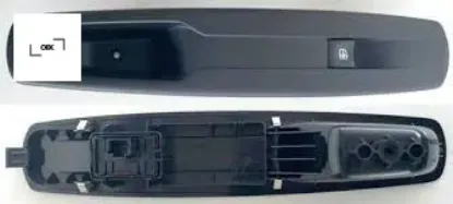 Cam açma/kapama anahtarı ön sağ mgn ııı-fluence oek 809600018r resmi