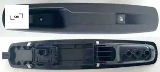 Cam açma/kapama anahtarı ön sağ mgn ııı-fluence oek 809600018r resmi