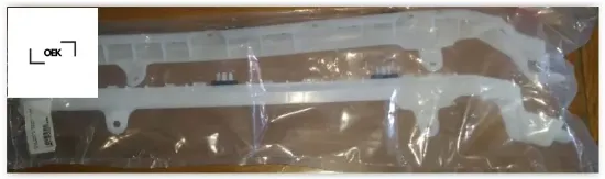 Braket tampon arka set megane ıv 2016-2019 oek 852227740r resmi