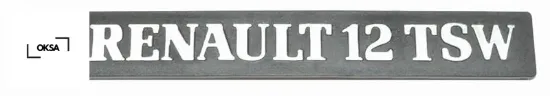 Arka yazı 12 tsw r12 oksa 7702128354 resmi