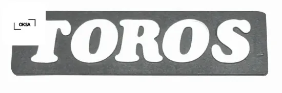 Arka yazı toros bantlı oksa 7702188567 resmi