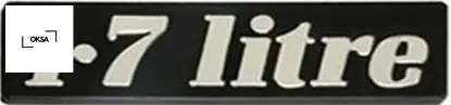 Arka yazı 1.7 litre bantlı r11 oksa 7700767427 resmi
