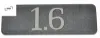 Ön çamurluk yazısı 1.6 r9-19 oksa  resmi