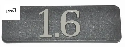 Ön çamurluk yazısı 1.6 r9-19 oksa  resmi