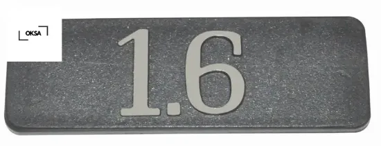 Ön çamurluk yazısı 1.6 r9-19 oksa  resmi