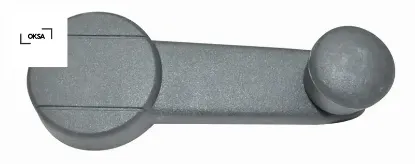 Cam açma kolu toros gri r9/r11 oksa 7704001315/ 7704003710/ 7702252802 resmi