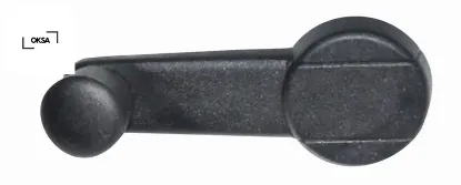 Cam açma kolu siyah r9/r11/toros oksa 7704001315/ 7704003710/ 7702252802 resmi