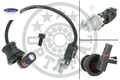 Abs tekerlek hız devir sensörü arka antara 06 > chevrolet captıva 06 > 2.0-2.2-2.4 optımal 96626080/ 4809379 resmi