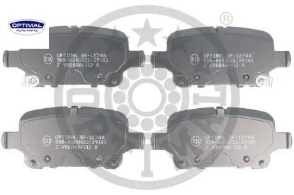 Arka fren balatası astra k 1.0-1.4-1.4t-1.6t-1.6 cdtı 16 22 106.5x46.3x16.6 optımal 1684934880/ 39037199/ 95526568 resmi