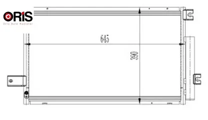 Klima kondenseri avensis 2.0d4d 03 > oto.-mek. Orıs 8845005170 resmi