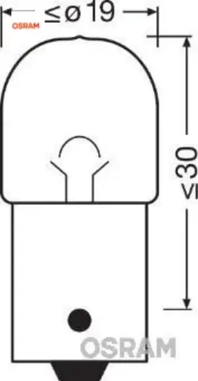 Ampul 24v 67 5w park sarsıntıya dayanıklı truckstar pro osram  resmi