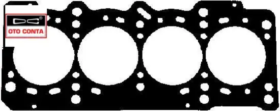 Üst takım contası clıo ııı 05 modus 04 1.2 16v d4f skt keçeli otoconta 7701476731 resmi