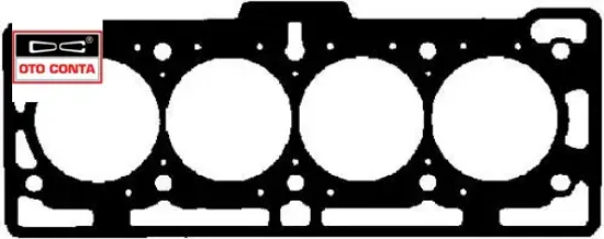 Silindir kapak contası logan 04 sandero 08 solenza 03 kangoo ıı 08 dokker 12 1.4 k7j e7j 1.6 k7m otoconta 8200296969 resmi