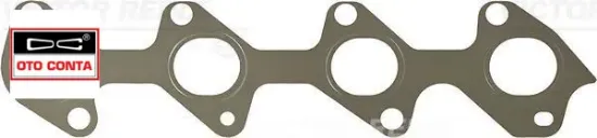 Egzoz manifolt conta çelik tek katlı mgn ıı-trafıc ıı-vıvaro-qashqaı 2.0dcı m9r-780-782-784-786 otoconta 8200364849/ 8200916652/ 4431181 resmi