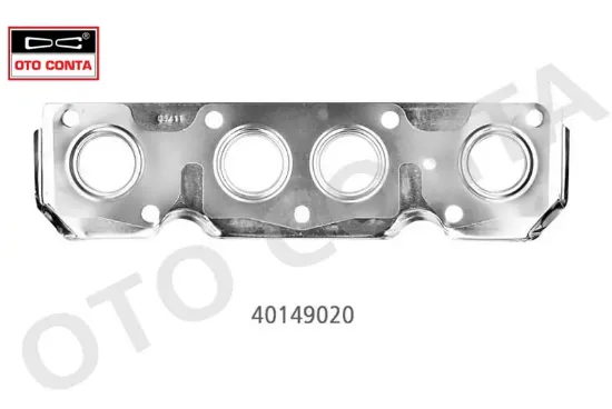 Egzoz manifold cont. Mgn 1.6 çelik otoconta 7700687360c resmi