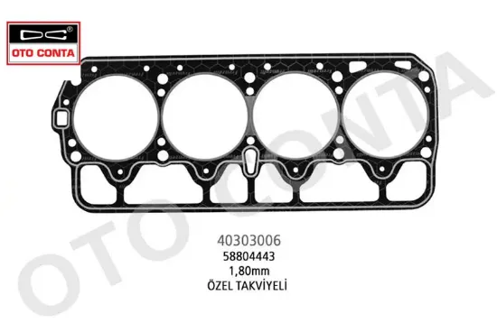 Skc lpg li araçlara özel takviyeli 1.80mm beyaz m131 dkş 1600 otoconta 5880444 resmi