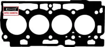 Sılındır kapak contası 1 delık 207-308-508-3008-5008-partner tepee-berlıngo-c3-c4-c5-ds3-ds4-ds5 1.6 otoconta 0209.Jh/ 0209.Gr/ 1698966/ av6q6051cc resmi