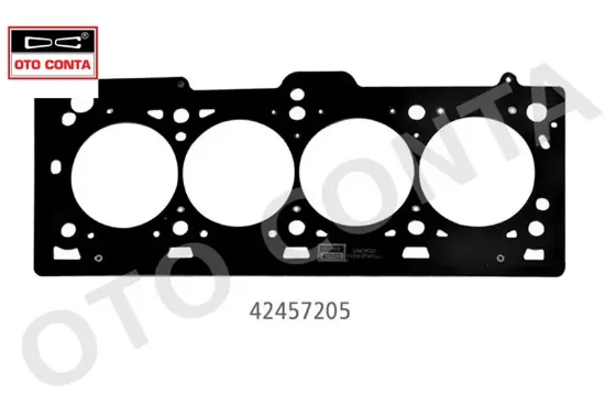Skc çelik conta mgn 1.6 16v 1.00 mm k4j-k4m 700-710-712-714 otoconta 770112739 resmi