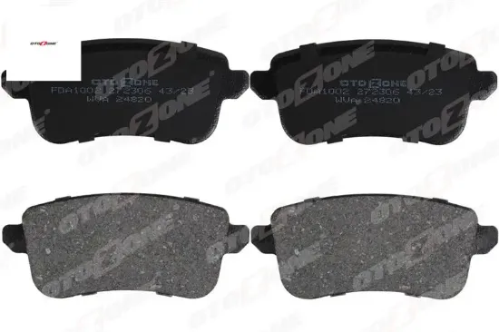 Arka fren balatası fluence 09> megane ııı 09> megane ıv 15> scenıc ııı 09> clıo v 19> captur ıı 20> otozone 440603558r/ 440604694r/ 440601416r resmi