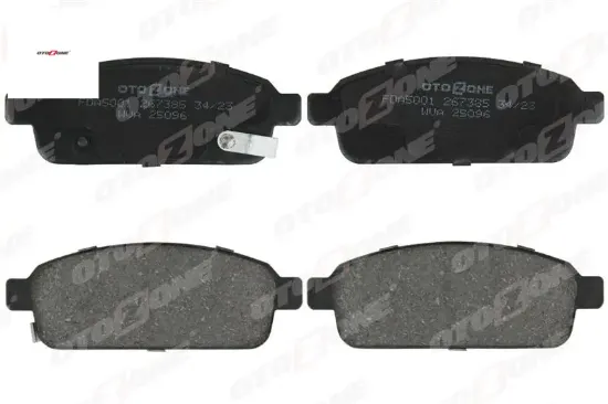 Arka fren balatası astra j 09> mokka 12> zafıra c 12> cruze 09> trax 11> aveo hb 13> otozone 95516192/ 1605262/ 13473427/ 95530021 resmi