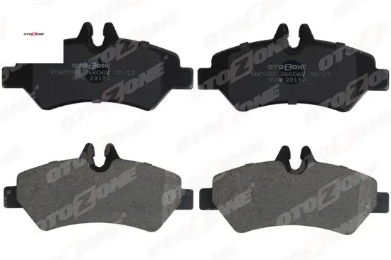 Fren balatası arka mercedes sprınter b906 06> . Vw crafter 30-35-50 tek teker otozone a0044206920/ 2e0698451 resmi