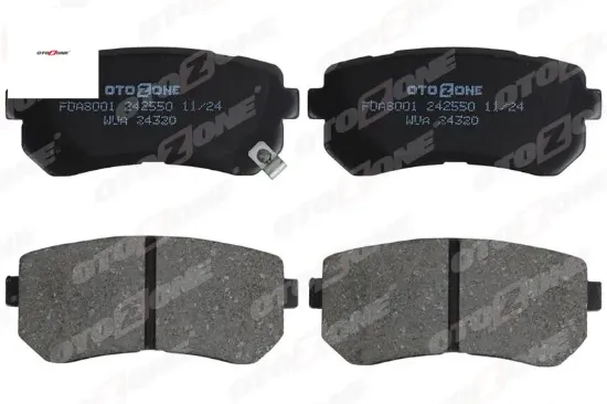 Arka fren balata accent era 1.4l g4ee 06-10 / i30 1.4l 1.6l 08-> / ix35 1.6l g4fd gdi 11-> / kıa cee otozone 583020za00/ 583021ga00/ 583021ha00 resmi