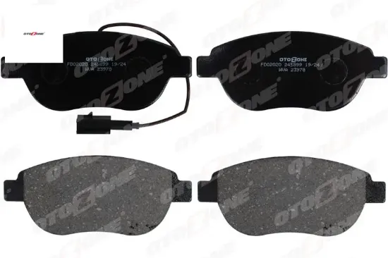 Ön balata doblo 1.3-1.9 jtd 07>g.punto 1.3 mjt 05>stılo 05>lınea 07>bravo 07> 215mm 1 fişli gdb1655 otozone 77364875/ 77364473/ 77363958 resmi