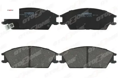 Ön fren balata accent 1.3l 1.5l 1.6l benzinli 1.5l crdi dizel 95-05 / getz 1.1l 1.3l 1.4l be nzinli otozone 581011ca10/ 5810122a10/ 5810124c00 resmi