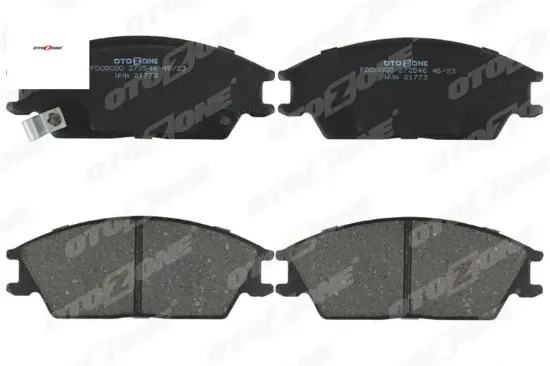 Ön fren balata accent 1.3l 1.5l 1.6l benzinli 1.5l crdi dizel 95-05 / getz 1.1l 1.3l 1.4l be nzinli otozone 581011ca10/ 5810122a10/ 5810124c00 resmi