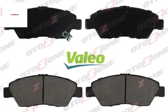 Ön fren balata büyük tip cıvıc 1.6l b16a2 vtec 16v 160hp ek 96-98 / 1.4l d14 3 kapı - h/b es 01-05 otozone 45022sr3v01/ 45022s5ag01/ 45022s5ae50 resmi