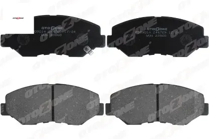 Ön fren balata cıvıc 1.6l r16b 4 kapı sedan benzinli fc5 kasa 16-> / cr-v 2.0l k20 rd kasa 02-06 otozone 45022s9aa01/ 45022s9ae50/ 45022s9ae51 resmi