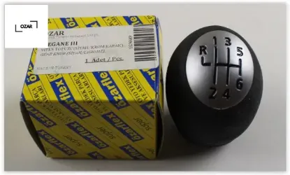 6r069 vites topuzu mgn ııı-fluence ym. Siyah-krom ozar  resmi