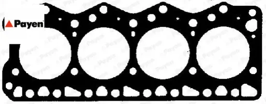 Silindir kapak contası 1.30mm 1 çentik ducato-boxer-jumper-movano-master 2.8 hdı-jtd payen 0209.0c/ 99432353/ 4500883 resmi