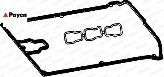 Üst kapak kulbutor contası 145-146-155-156 gtv spıder 1.4 ie 1.6 ie 1.8 ie 2.0 16v payen 60607218/ 606072180/ 60607219 resmi