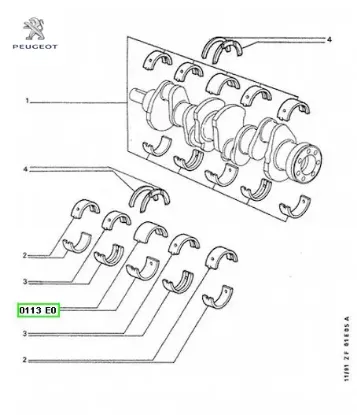 Ana yatak peugeot  resmi