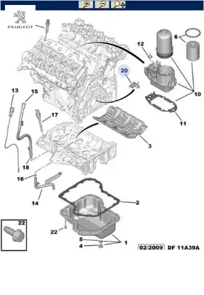 Yağ fıskıyesi peugeot  resmi