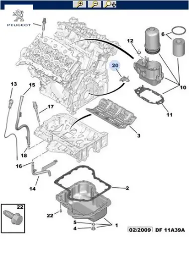 Yağ fıskıyesi peugeot  resmi