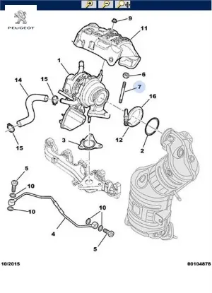 Egsoz saplaması peugeot  resmi