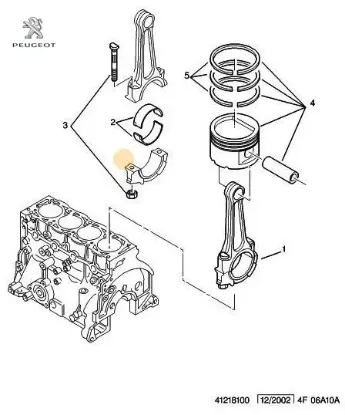 Kol yatak peugeot  resmi