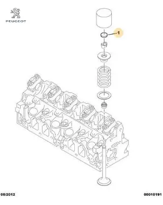 Sübap ayar pulu peugeot  resmi