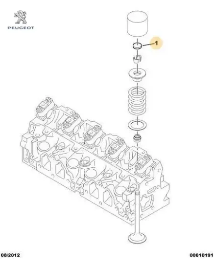 Sübap ayar pulu peugeot  resmi
