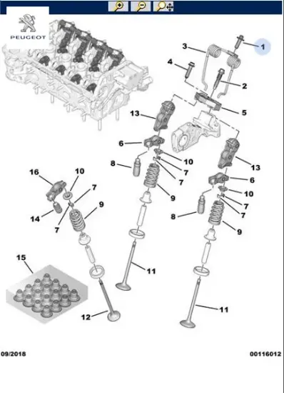 Yay tspt cıvata peugeot  resmi