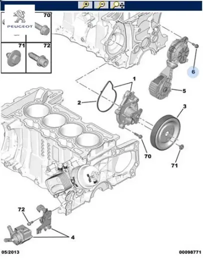 Cıvata peugeot  resmi