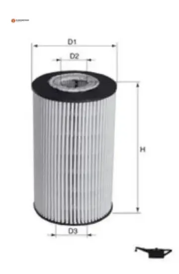 Erp yag fıltresı aurıs corolla 1.4 07-yarıs 1.4 05- eurorepar 1609565480 resmi