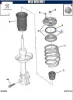 Amortisör tabla rulmanı peugeot  resmi