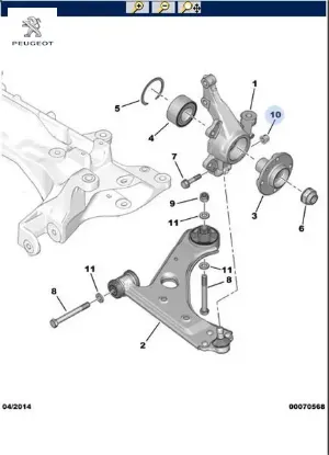 Somun peugeot  resmi