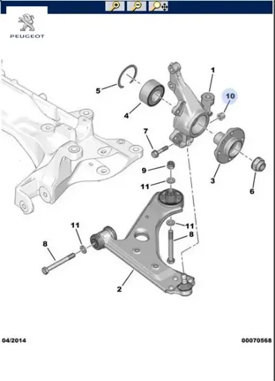 Somun peugeot  resmi