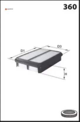 Erp hava fıltresı cıty 1,4ı vtec sedan 08->/jazz 1,4ı h/b vt eurorepar  resmi